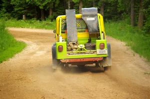 Mike Purzycki / Matt Wernette Jeep Scrambler on SS7, Sand Rd. Long.