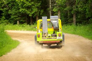 Mike Purzycki / Matt Wernette Jeep Scrambler on SS7, Sand Rd. Long.