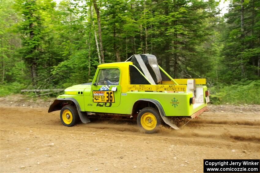 Mike Purzycki / Matt Wernette Jeep Scrambler on SS7, Sand Rd. Long.