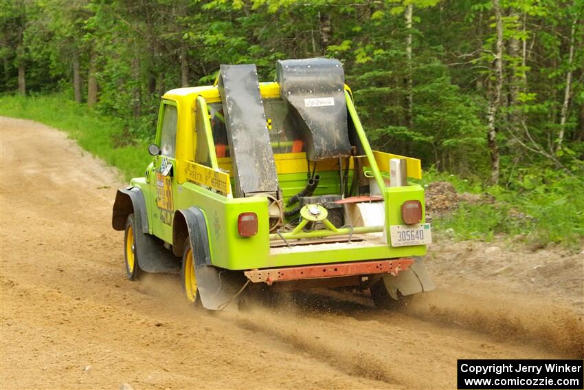 Mike Purzycki / Matt Wernette Jeep Scrambler on SS7, Sand Rd. Long.