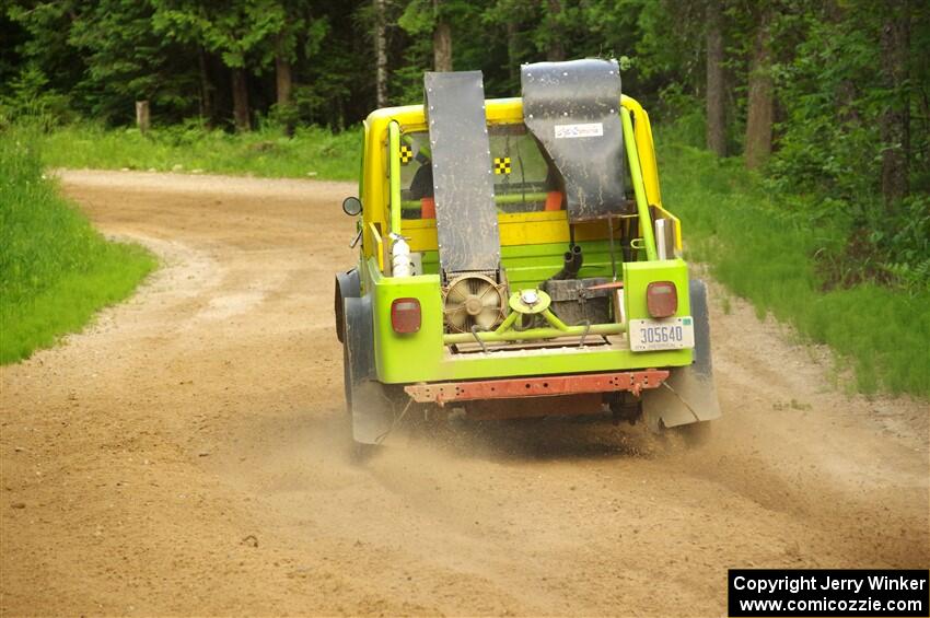 Mike Purzycki / Matt Wernette Jeep Scrambler on SS7, Sand Rd. Long.