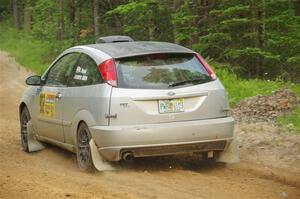 Srikanth Nayini / Boyd Smith Ford Focus SVT on SS7, Sand Rd. Long.