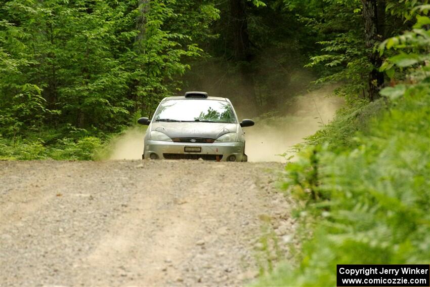 Srikanth Nayini / Boyd Smith Ford Focus SVT on SS7, Sand Rd. Long.