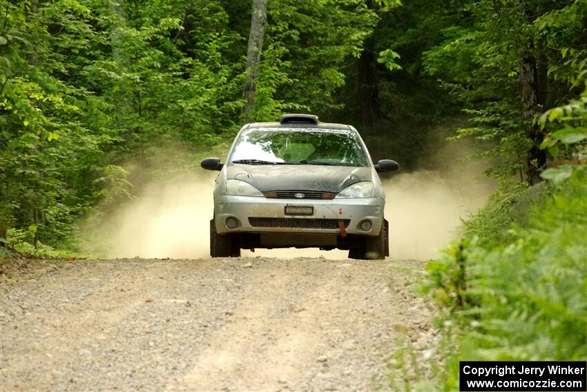 Srikanth Nayini / Boyd Smith Ford Focus SVT on SS7, Sand Rd. Long.