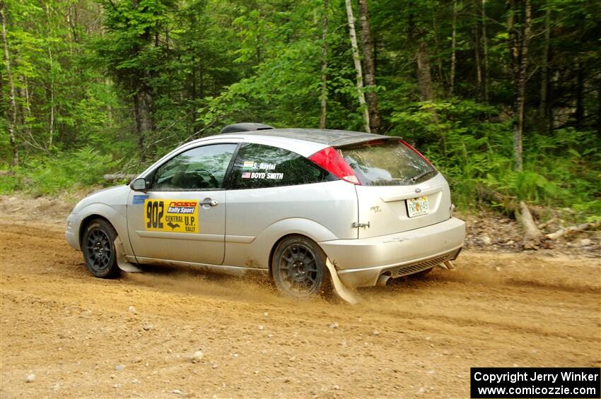 Srikanth Nayini / Boyd Smith Ford Focus SVT on SS7, Sand Rd. Long.