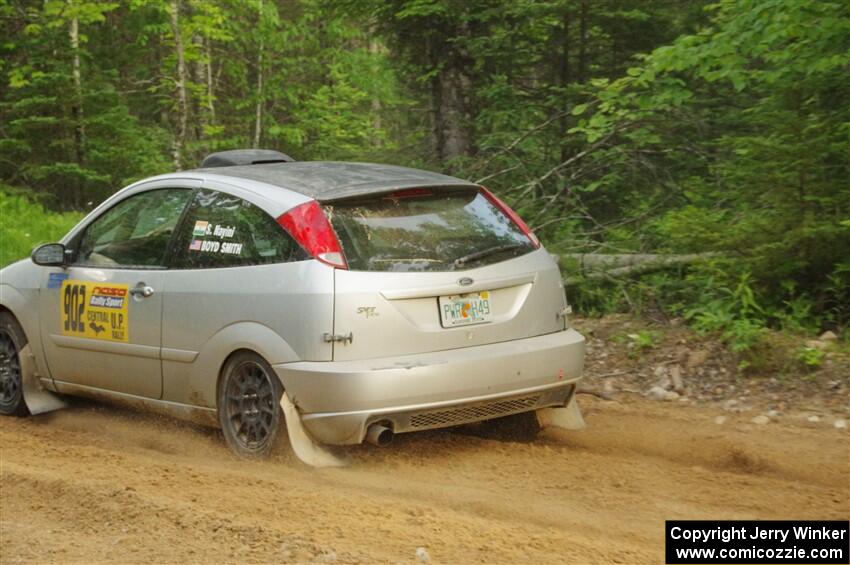 Srikanth Nayini / Boyd Smith Ford Focus SVT on SS7, Sand Rd. Long.