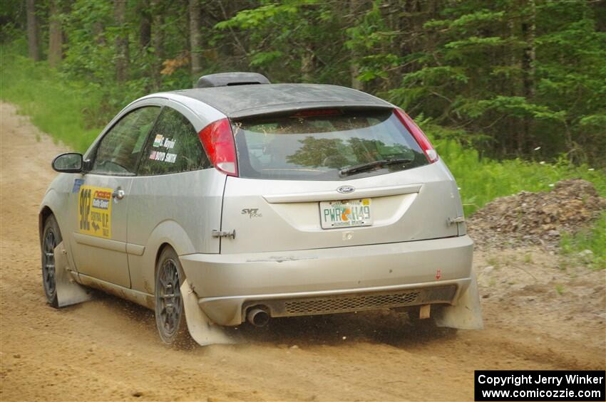 Srikanth Nayini / Boyd Smith Ford Focus SVT on SS7, Sand Rd. Long.