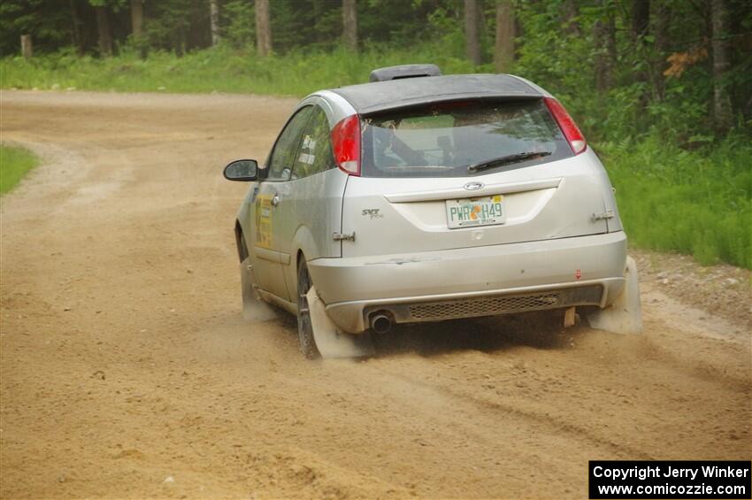 Srikanth Nayini / Boyd Smith Ford Focus SVT on SS7, Sand Rd. Long.