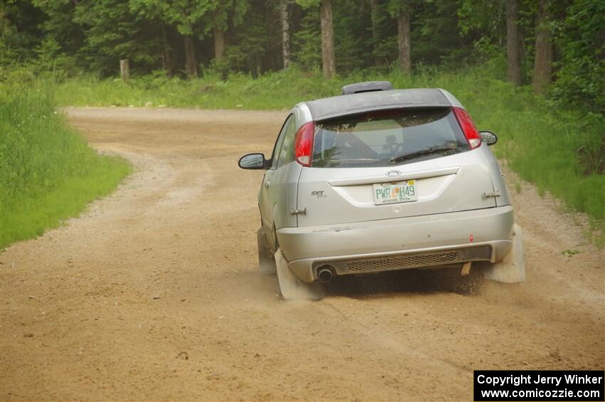 Srikanth Nayini / Boyd Smith Ford Focus SVT on SS7, Sand Rd. Long.