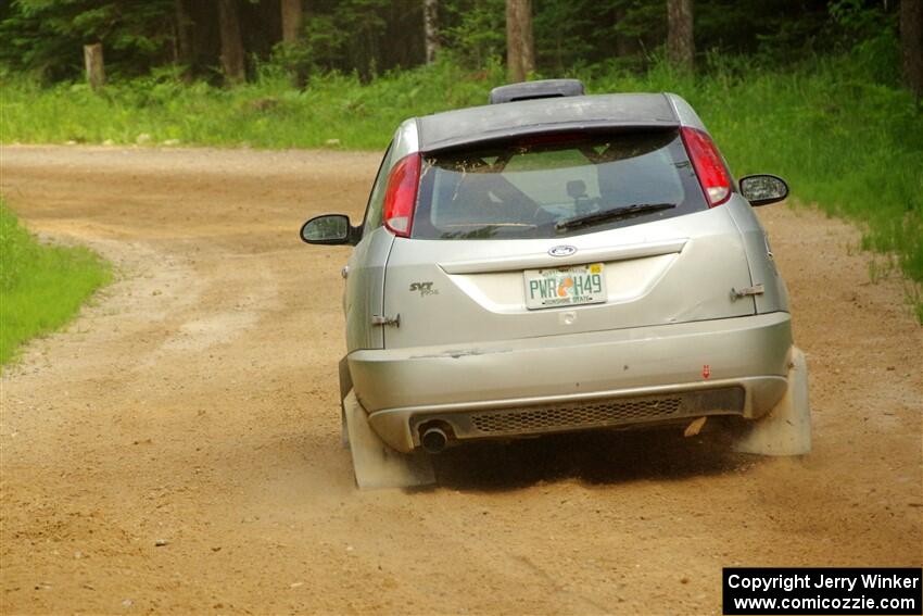 Srikanth Nayini / Boyd Smith Ford Focus SVT on SS7, Sand Rd. Long.