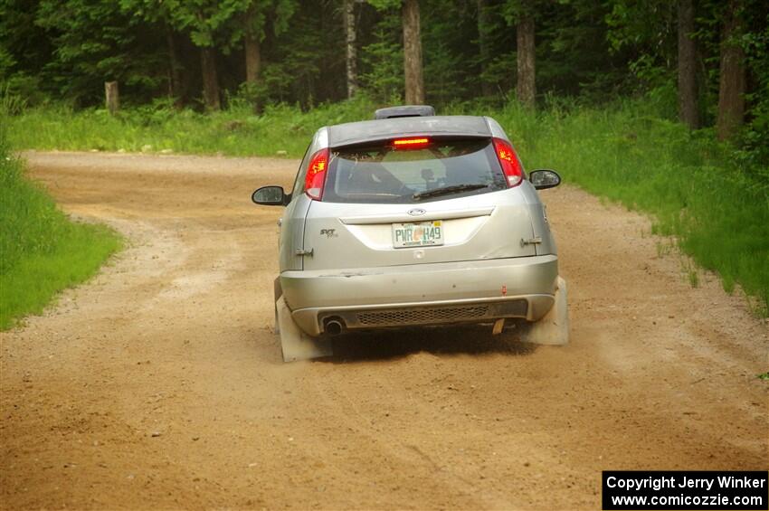 Srikanth Nayini / Boyd Smith Ford Focus SVT on SS7, Sand Rd. Long.