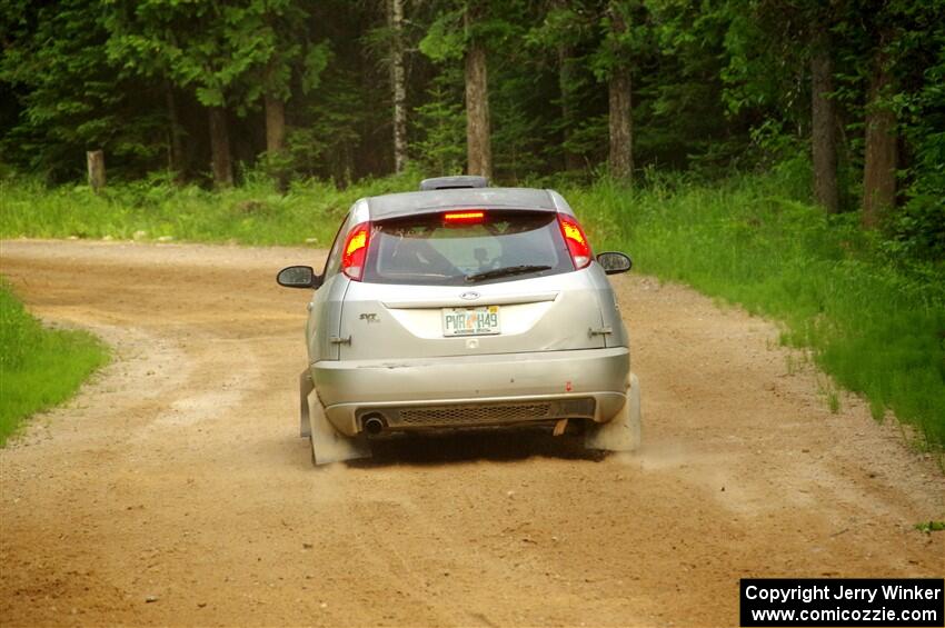 Srikanth Nayini / Boyd Smith Ford Focus SVT on SS7, Sand Rd. Long.