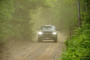 A Chevy Silverado ZR1 Pickup sweeps SS7, Sand Rd. Long.