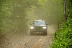 A Chevy Silverado ZR1 Pickup sweeps SS7, Sand Rd. Long.