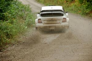 Ryan Booth / Andy Hayes Škoda Fabia on SS1, Steamboat I.