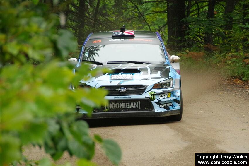 Ken Block / Alex Gelsomino Subaru WRX STi on SS1, Steamboat I.