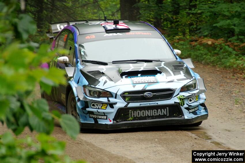 Ken Block / Alex Gelsomino Subaru WRX STi on SS1, Steamboat I.