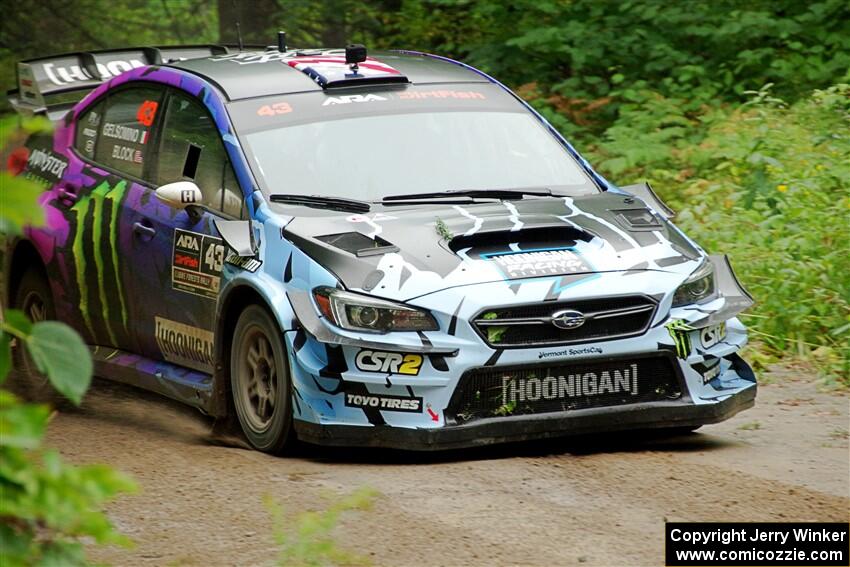 Ken Block / Alex Gelsomino Subaru WRX STi on SS1, Steamboat I.