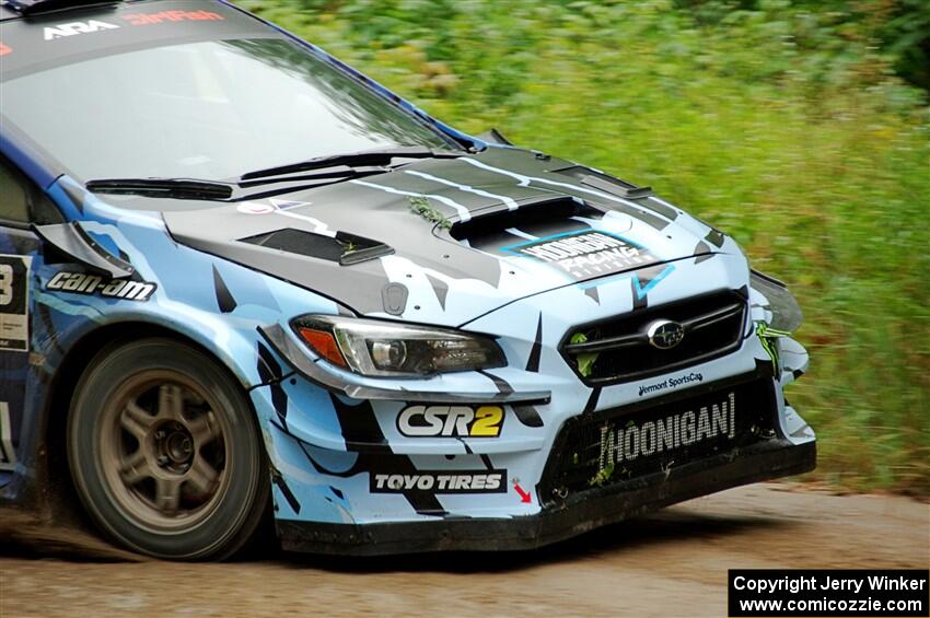 Ken Block / Alex Gelsomino Subaru WRX STi on SS1, Steamboat I.