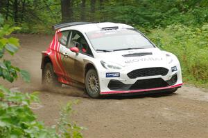 Tom Williams / Hannah McKillop Ford Fiesta R5 on SS1, Steamboat I.