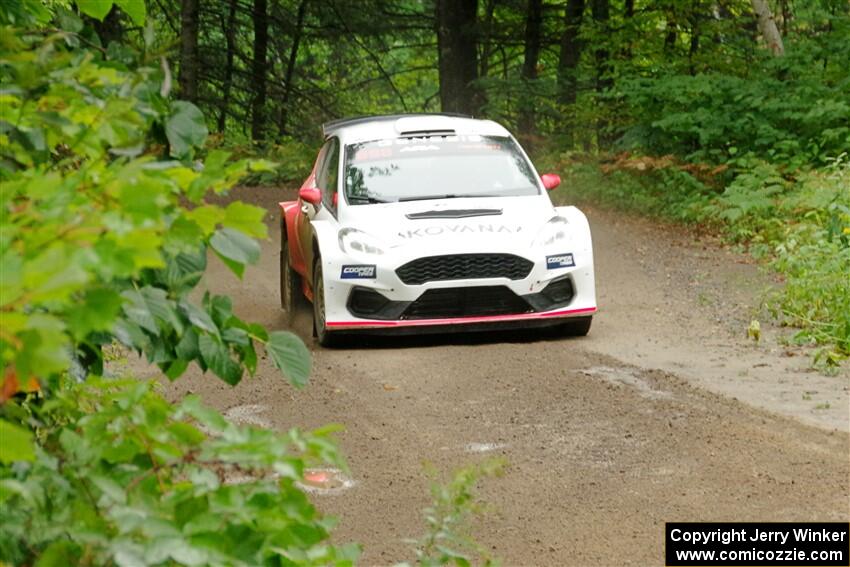 Tom Williams / Hannah McKillop Ford Fiesta R5 on SS1, Steamboat I.