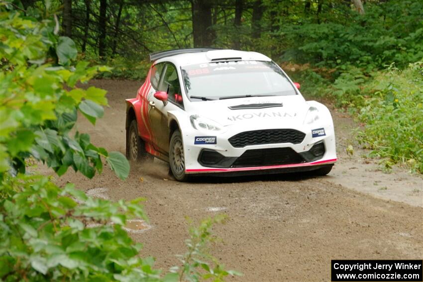 Tom Williams / Hannah McKillop Ford Fiesta R5 on SS1, Steamboat I.