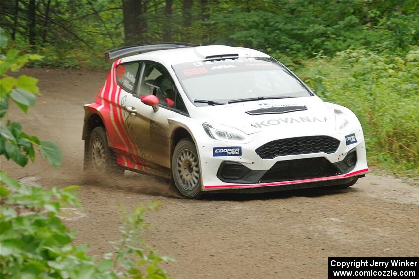 Tom Williams / Hannah McKillop Ford Fiesta R5 on SS1, Steamboat I.