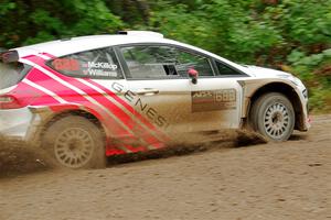 Tom Williams / Hannah McKillop Ford Fiesta R5 on SS1, Steamboat I.