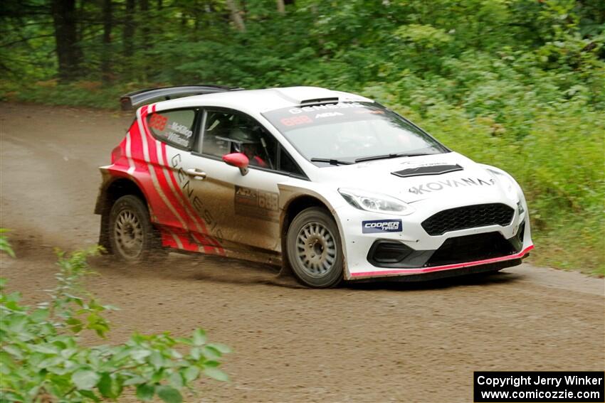 Tom Williams / Hannah McKillop Ford Fiesta R5 on SS1, Steamboat I.