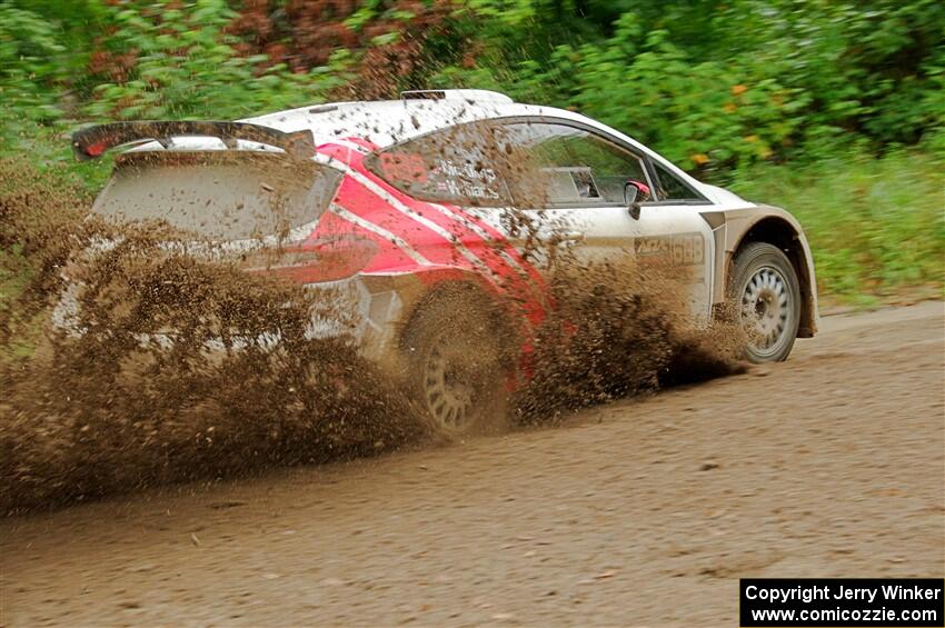 Tom Williams / Hannah McKillop Ford Fiesta R5 on SS1, Steamboat I.