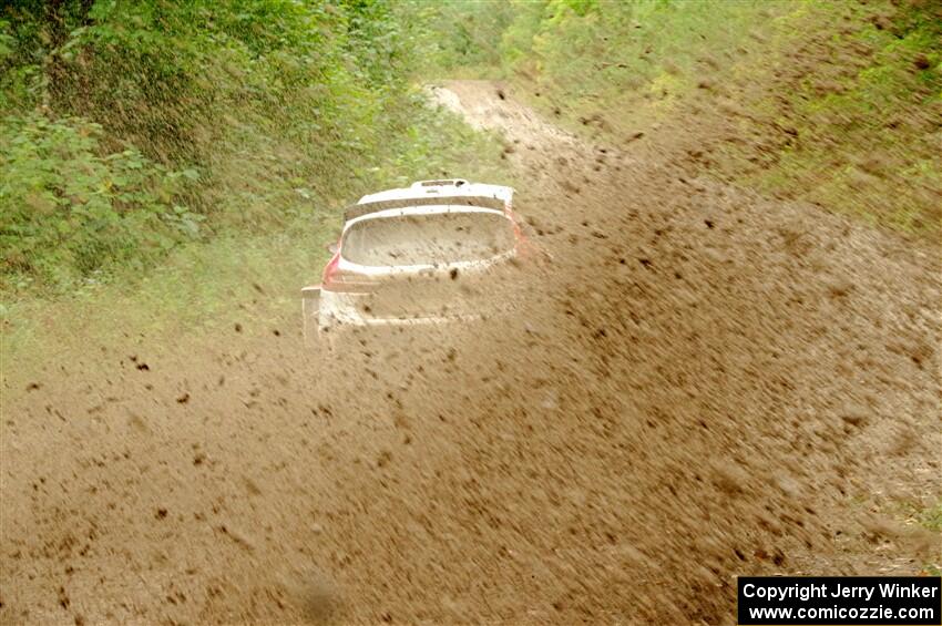 Tom Williams / Hannah McKillop Ford Fiesta R5 on SS1, Steamboat I.