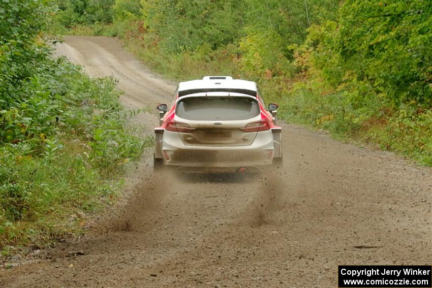 Tom Williams / Hannah McKillop Ford Fiesta R5 on SS1, Steamboat I.