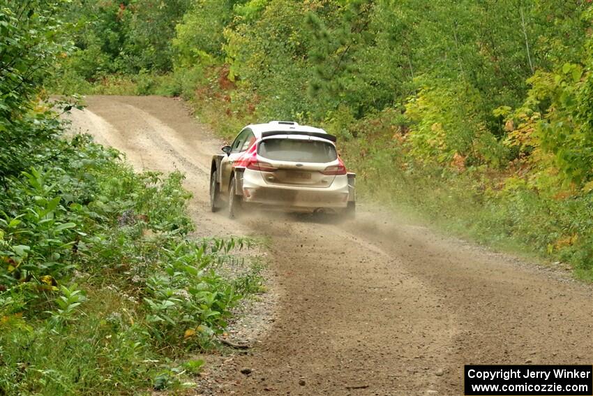 Tom Williams / Hannah McKillop Ford Fiesta R5 on SS1, Steamboat I.