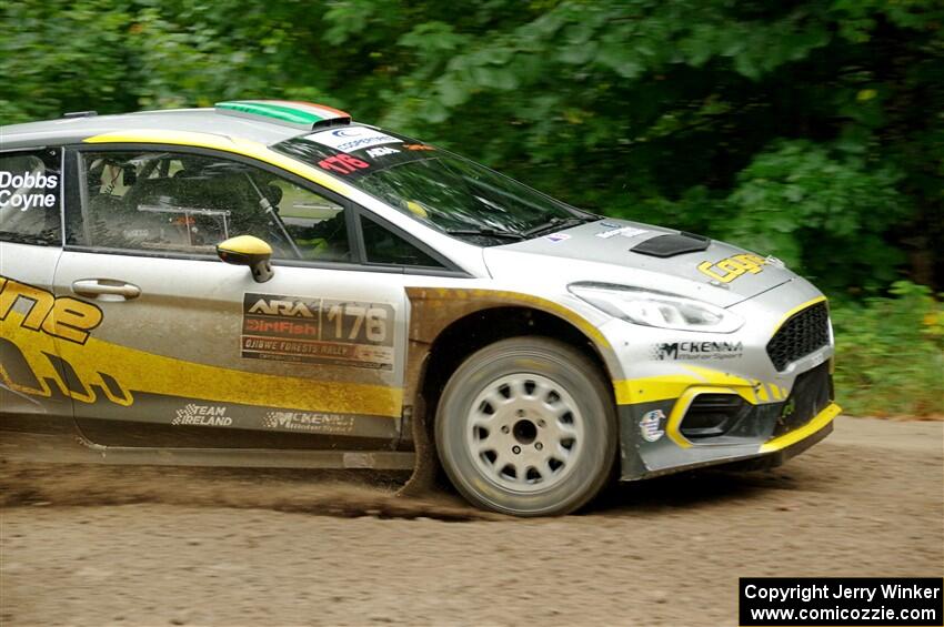 John Coyne / Nick Dobbs Ford Fiesta R5 on SS1, Steamboat I.