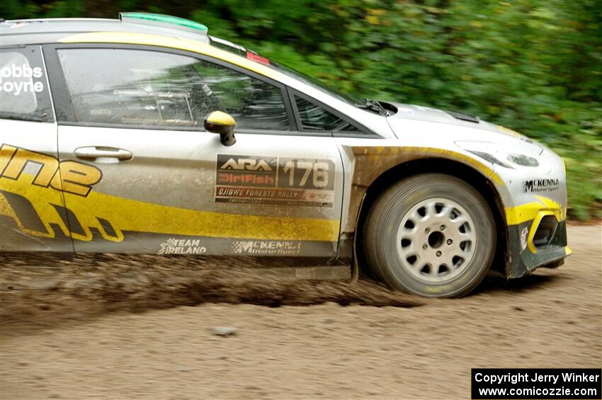 John Coyne / Nick Dobbs Ford Fiesta R5 on SS1, Steamboat I.