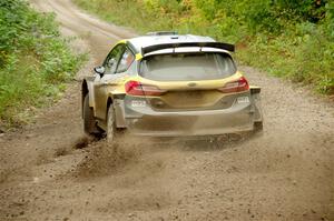 John Coyne / Nick Dobbs Ford Fiesta R5 on SS1, Steamboat I.