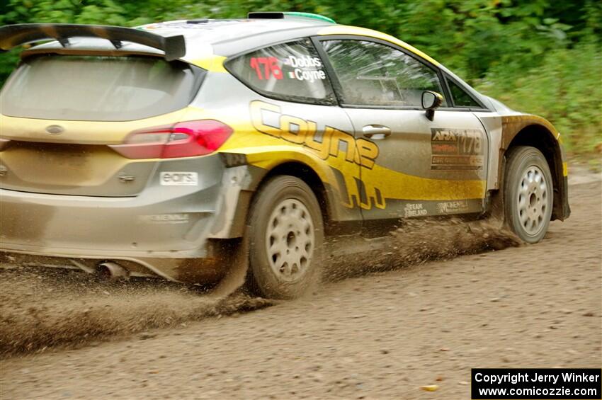 John Coyne / Nick Dobbs Ford Fiesta R5 on SS1, Steamboat I.