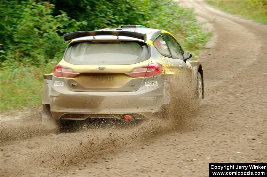 John Coyne / Nick Dobbs Ford Fiesta R5 on SS1, Steamboat I.