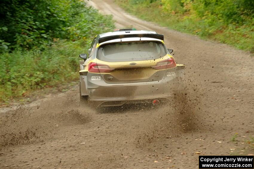 John Coyne / Nick Dobbs Ford Fiesta R5 on SS1, Steamboat I.