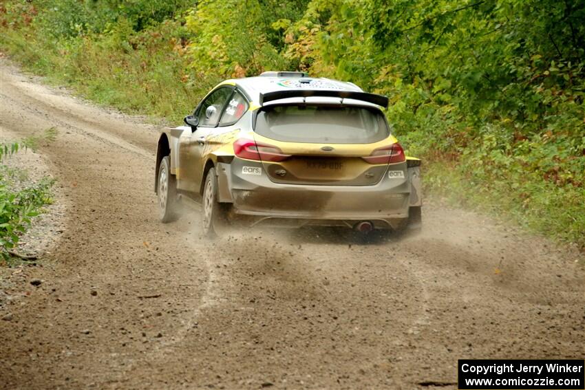 John Coyne / Nick Dobbs Ford Fiesta R5 on SS1, Steamboat I.