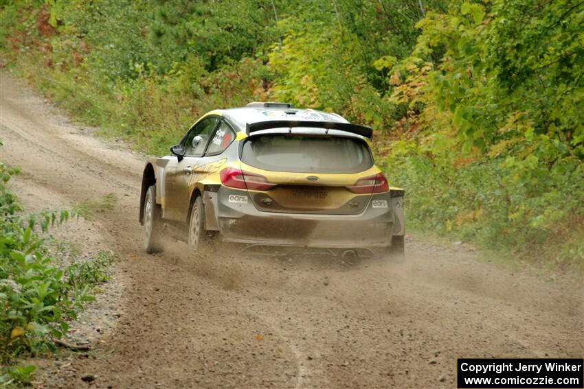 John Coyne / Nick Dobbs Ford Fiesta R5 on SS1, Steamboat I.