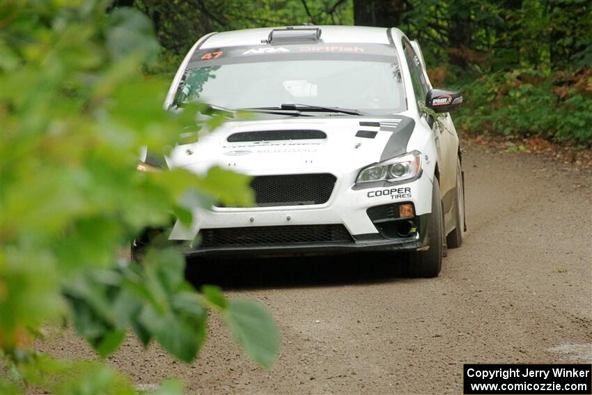 Tim Rooney / Anthony Vohs Subaru WRX STi on SS1, Steamboat I.