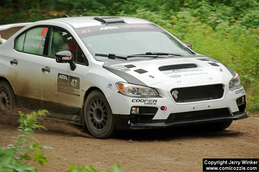 Tim Rooney / Anthony Vohs Subaru WRX STi on SS1, Steamboat I.