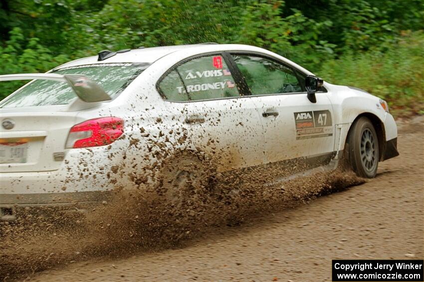 Tim Rooney / Anthony Vohs Subaru WRX STi on SS1, Steamboat I.