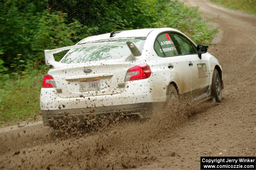 Tim Rooney / Anthony Vohs Subaru WRX STi on SS1, Steamboat I.