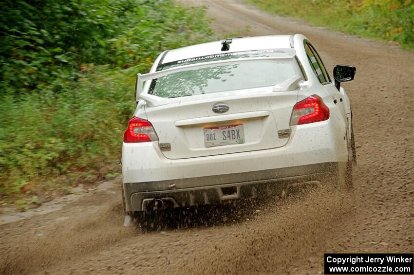 Tim Rooney / Anthony Vohs Subaru WRX STi on SS1, Steamboat I.