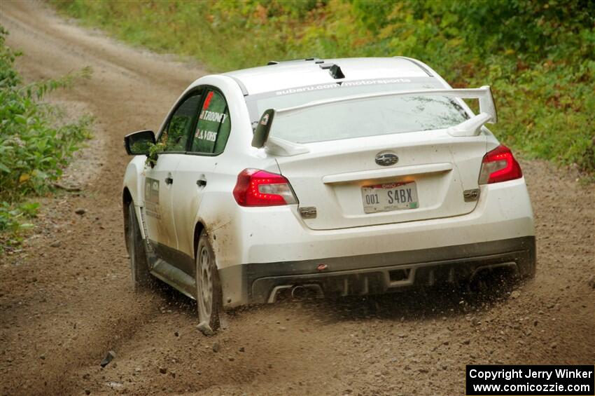 Tim Rooney / Anthony Vohs Subaru WRX STi on SS1, Steamboat I.