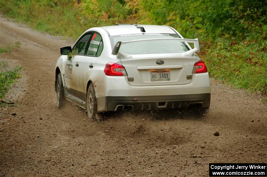 Tim Rooney / Anthony Vohs Subaru WRX STi on SS1, Steamboat I.