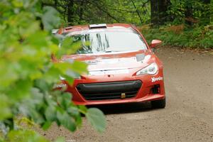 Derik Nelson / Jason Grahn Subaru BRZ on SS1, Steamboat I.