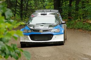 Pat Moro / Ole Holter Chevy Sonic LS on SS1, Steamboat I.